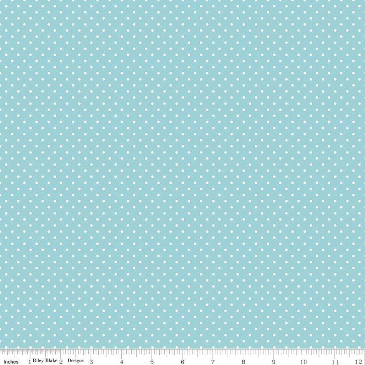 Swiss Dot Aqua