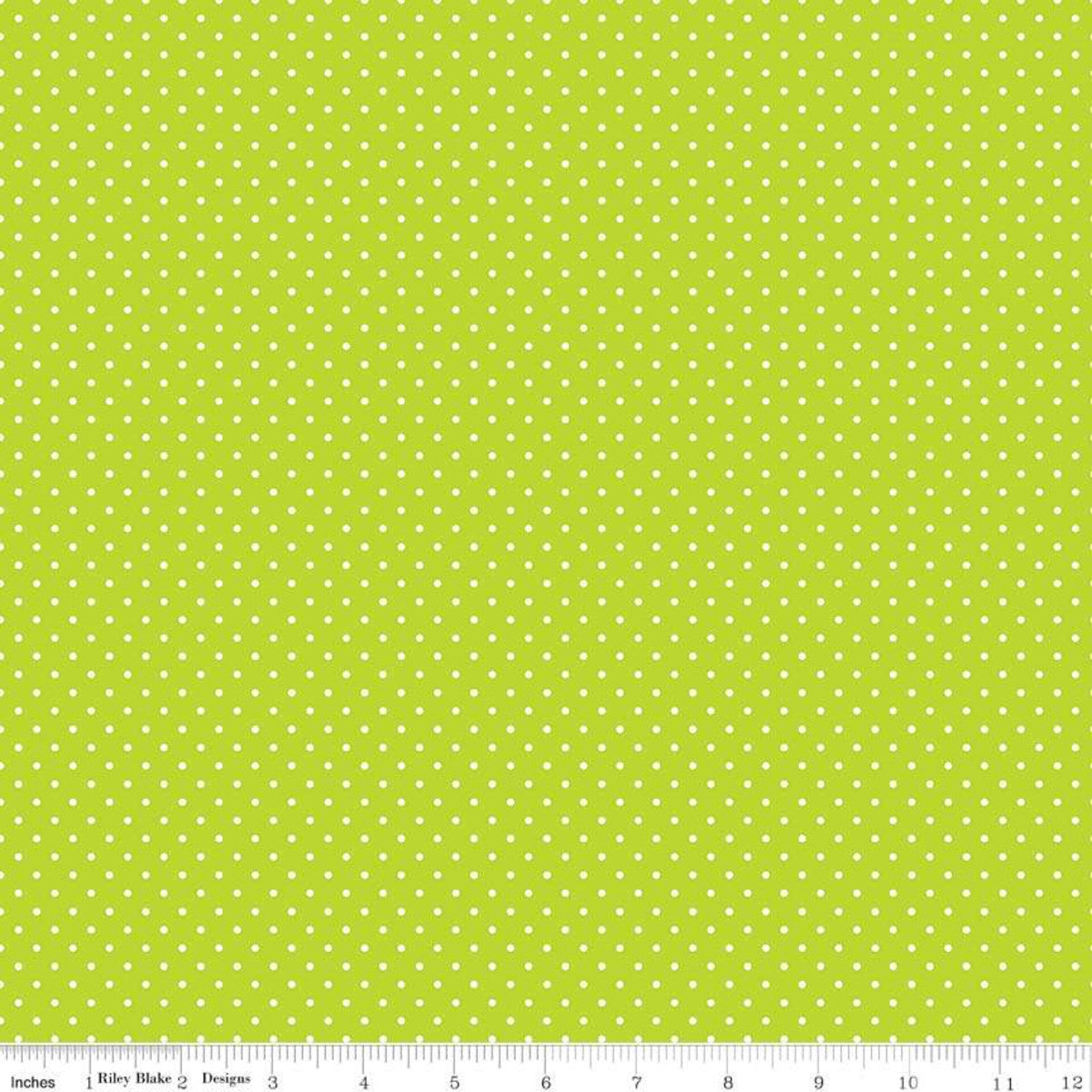 Swiss Dot Lime
