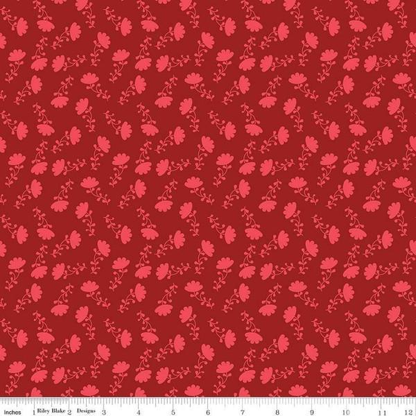 Lucy's Garden - Tonal Red