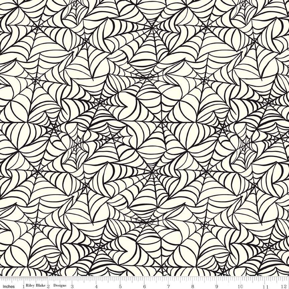 Hocus Pocus Spiderwebs - Cream