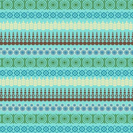 Blue Backsplash