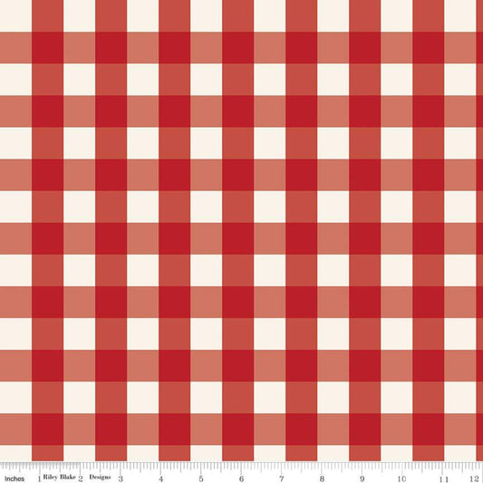 Flannel Winterberry Plaid - Red