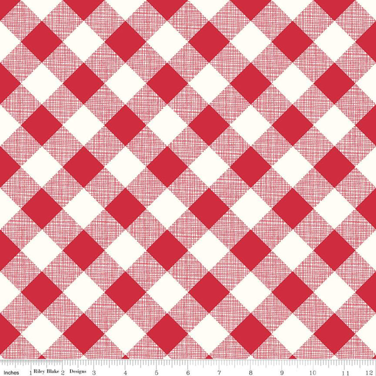 My Happy Place Home Décor - Gingham Red