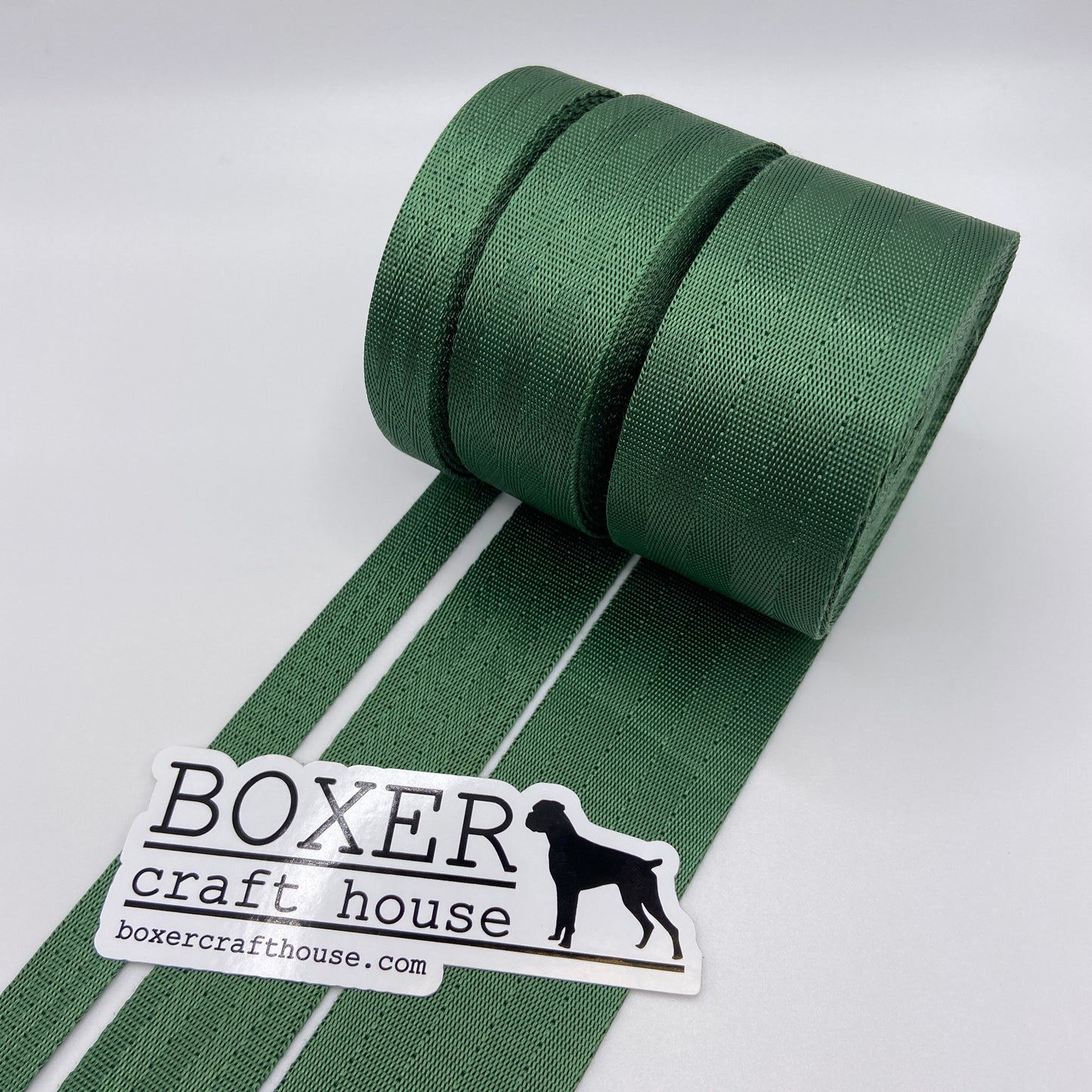 Seatbelt Webbing - Green