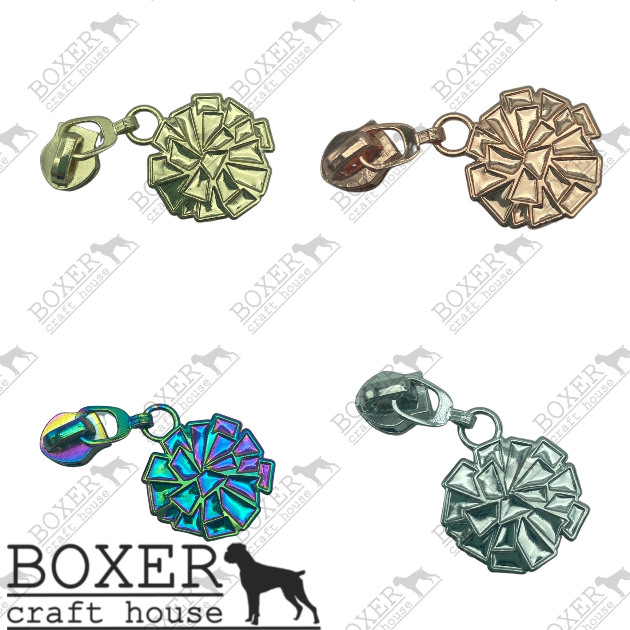 Anchor #5 Zipper Pull – Boxer Craft House