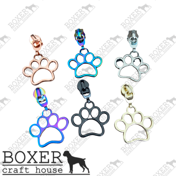 Paw #5 Zipper Pull