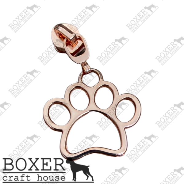 Paw #5 Zipper Pull