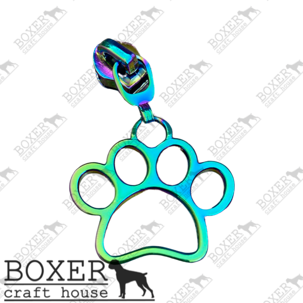 Paw #5 Zipper Pull
