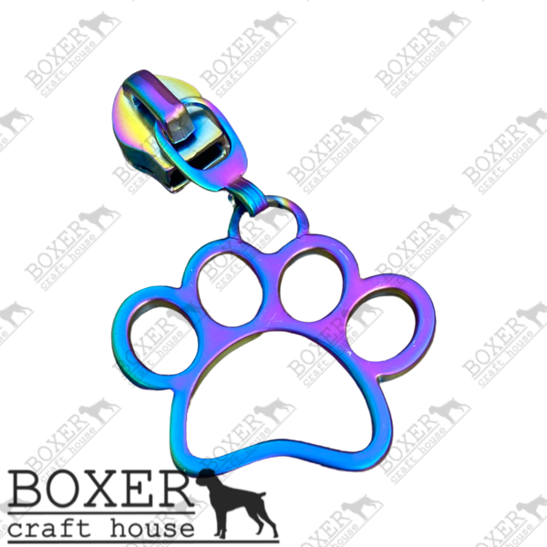 Paw #5 Zipper Pull