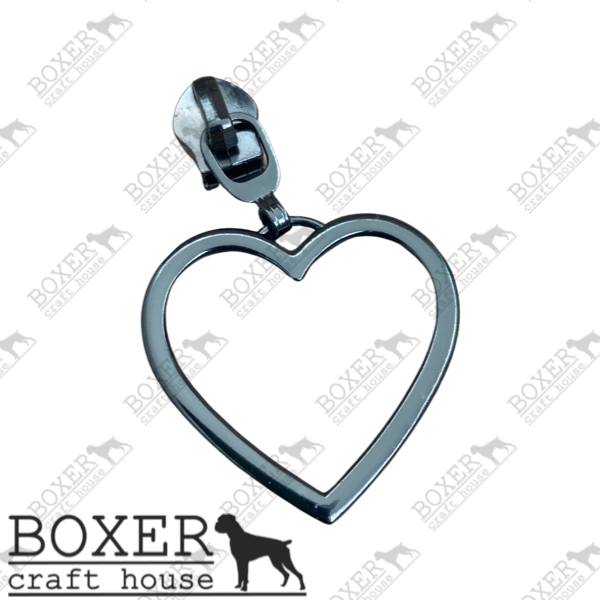 Heart #5 Zipper Pull