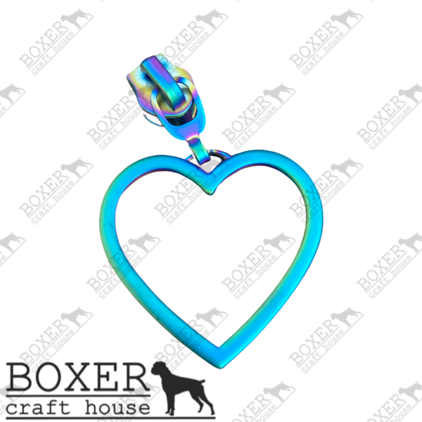 Heart #5 Zipper Pull