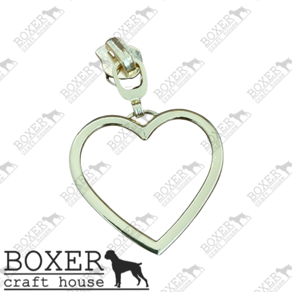 Heart #5 Zipper Pull