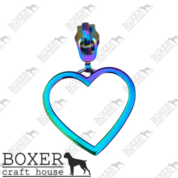 Heart #5 Zipper Pull