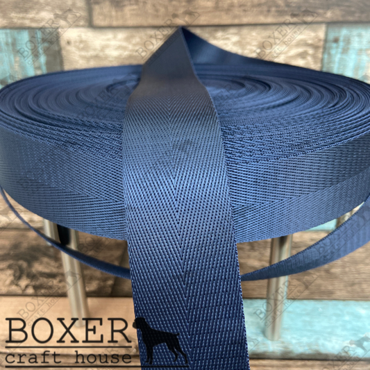 Nylon Webbing 1.50" Wide - Navy