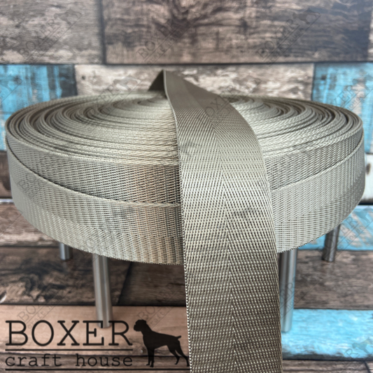Nylon Webbing 1.50" Wide - Sand