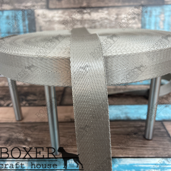 Nylon Webbing 1" Wide - Sand