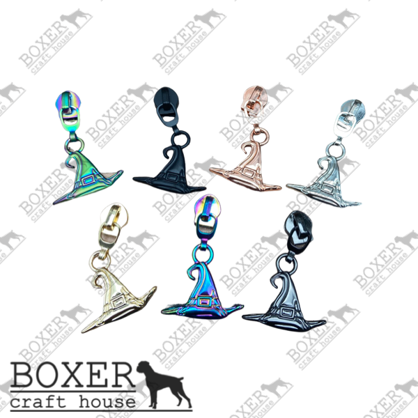 Witch Hat #5 Zipper Pull