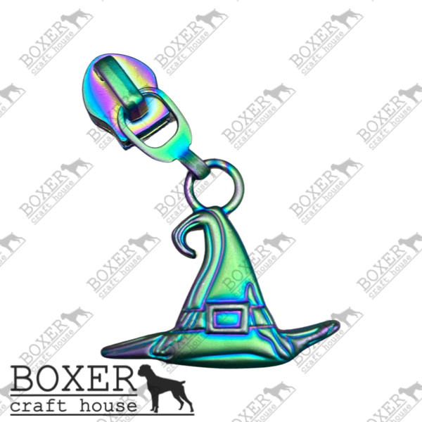 Witch Hat #5 Zipper Pull