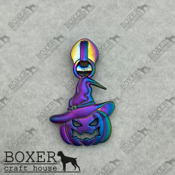 Enchanted Pumpkin #5 Zipper Pull