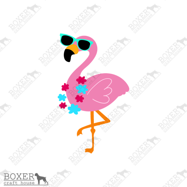 Beach Flamingo