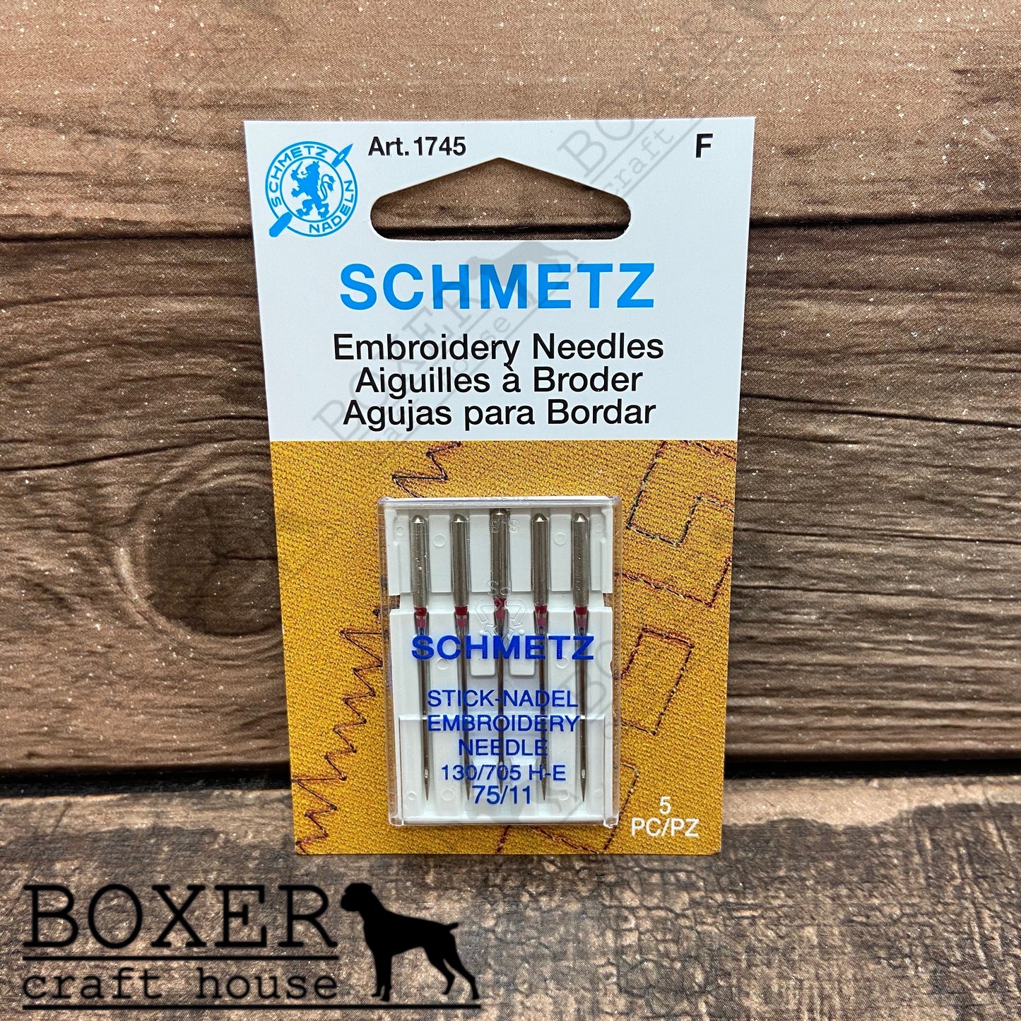Schmetz Embroidery Needles 75/11