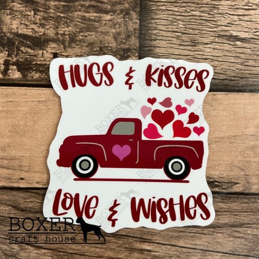 Hugs and Kisses Sticker