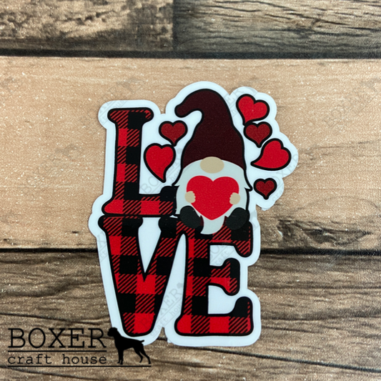 Love Gnome Sticker