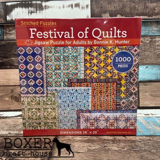 Festival Of Quilts Jigsaw Puzzle By Bonnie K Hunter