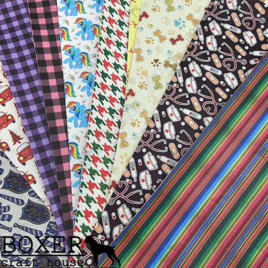 AS-IS Printed Vinyl Sheet Pack