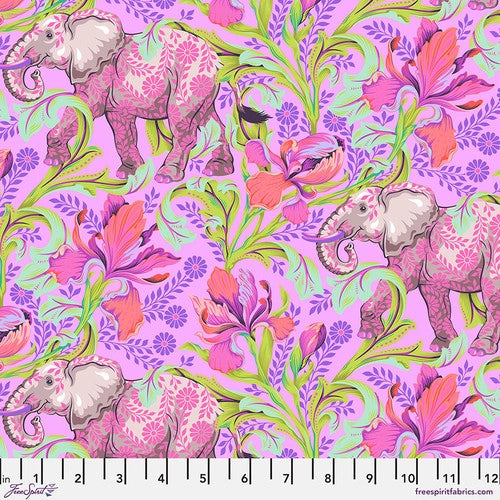 Everglow Collection, Tula Pink, Fabric, Sewing, Quilting, Embroidery, Quilting Cotton, Tula Cotton, Boxer Craft House, Fabric Store, All Ears Cosmic Everglow