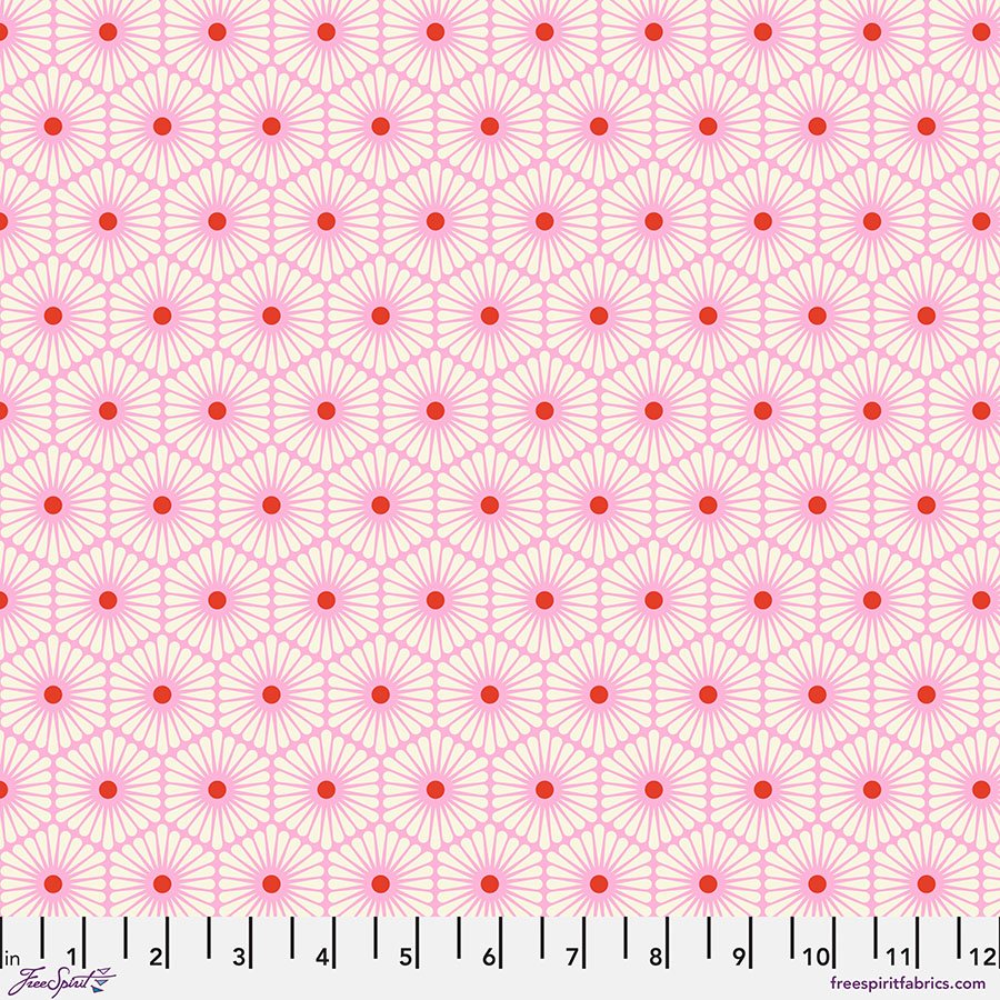 Tula Pink Fabric, Besties Collection, Buy Tula Pink, Sewing, Quilting Fabric, Boxer Craft House Fabric, Daisy Chain Blossom Besties,