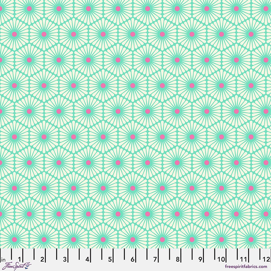 Tula Pink Fabric, Besties Collection, Buy Tula Pink, Sewing, Quilting Fabric, Boxer Craft House Fabric, Daisy Chain Meadow Besties,