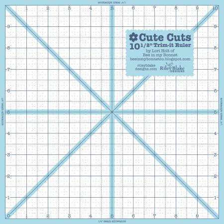 Creative Grids Quilt Ruler 3-1/2in x 6-1/2in