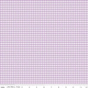 Gingham Check Lavender