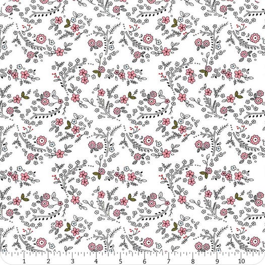 Forest Flowers - Soft White