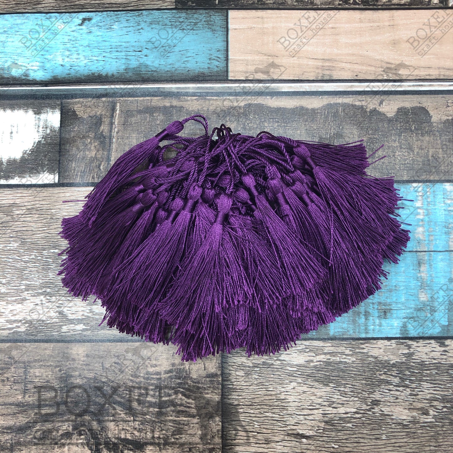 Purple Tassels