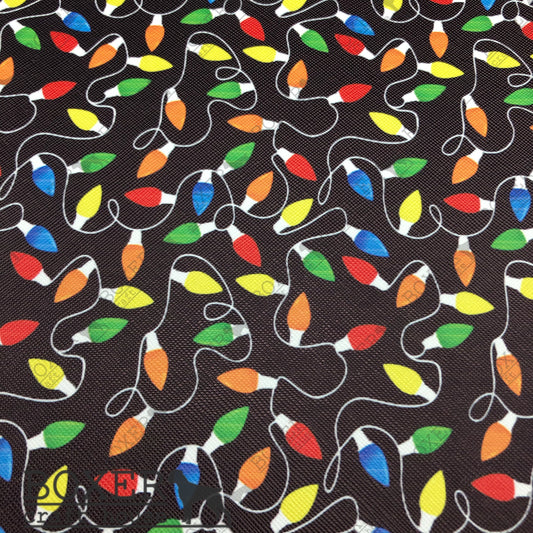 Christmas Lights Black