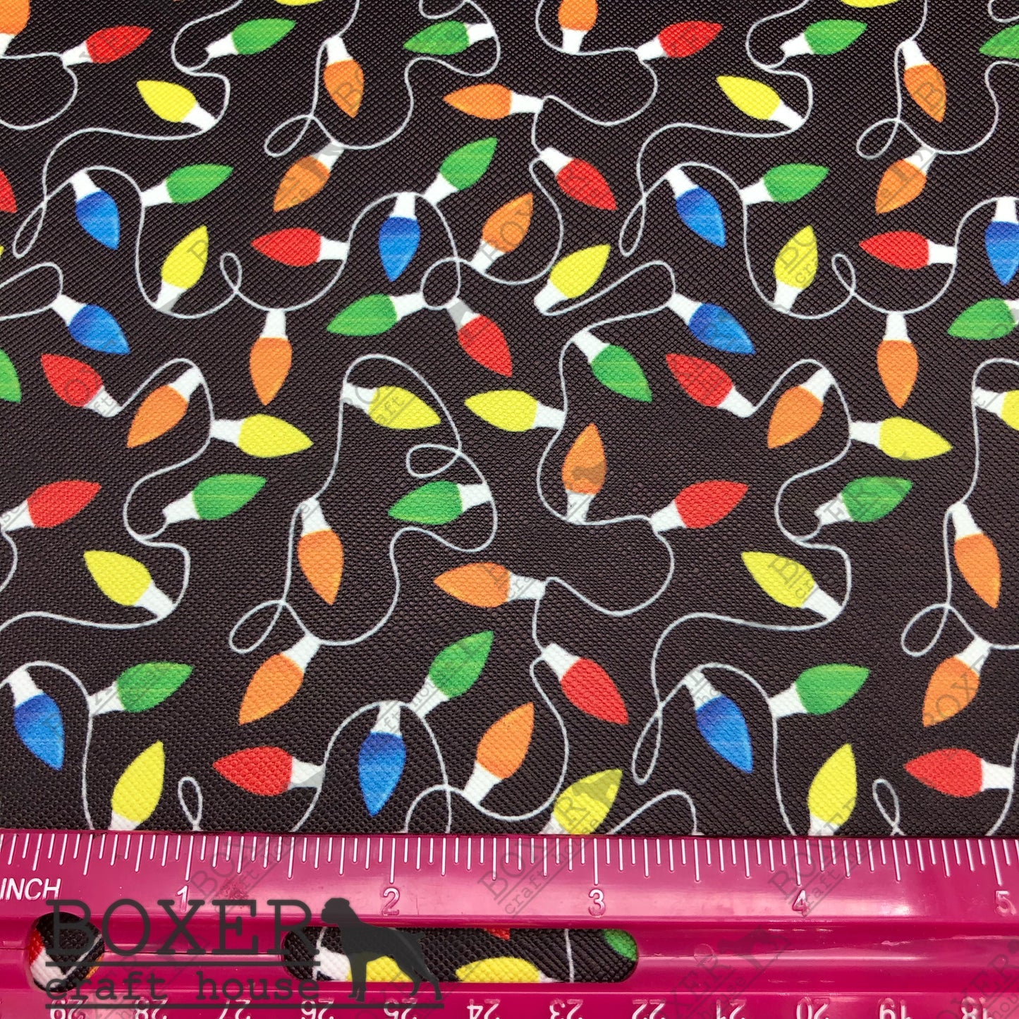 Christmas Lights Black