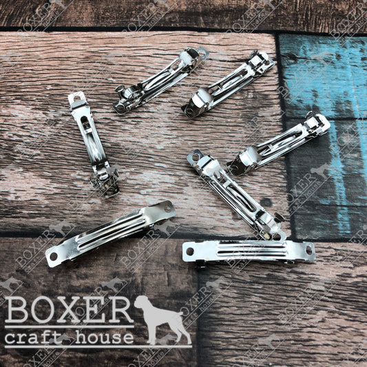 2 Inch French Barrette Clips