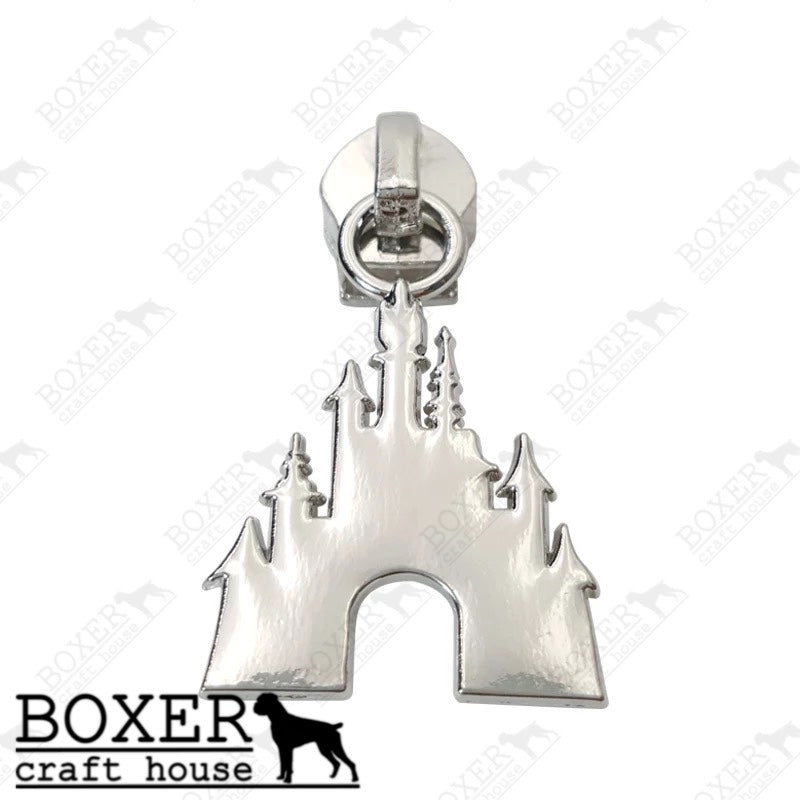 Castle #5 Zipper Pull