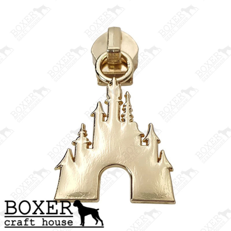 Castle #5 Zipper Pull