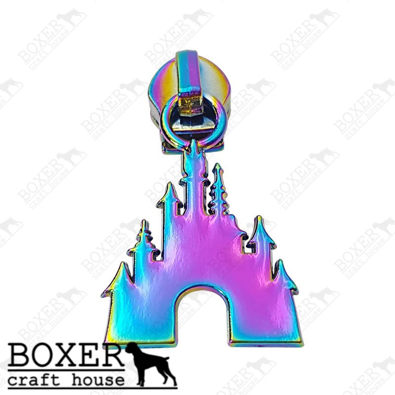 Castle #5 Zipper Pull