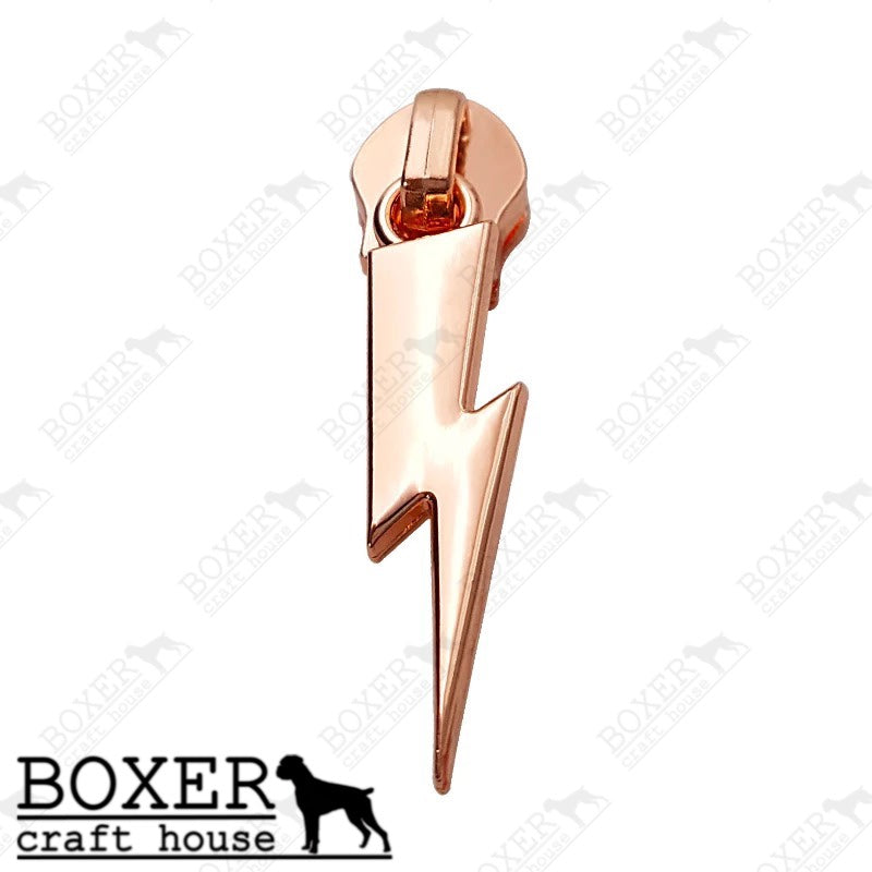 Lightning Bolt #5 Zipper Pull