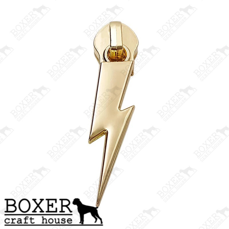 Lightning Bolt #5 Zipper Pull