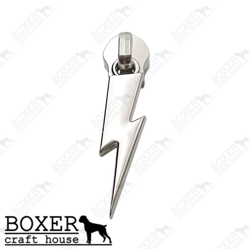 Lightning Bolt #5 Zipper Pull