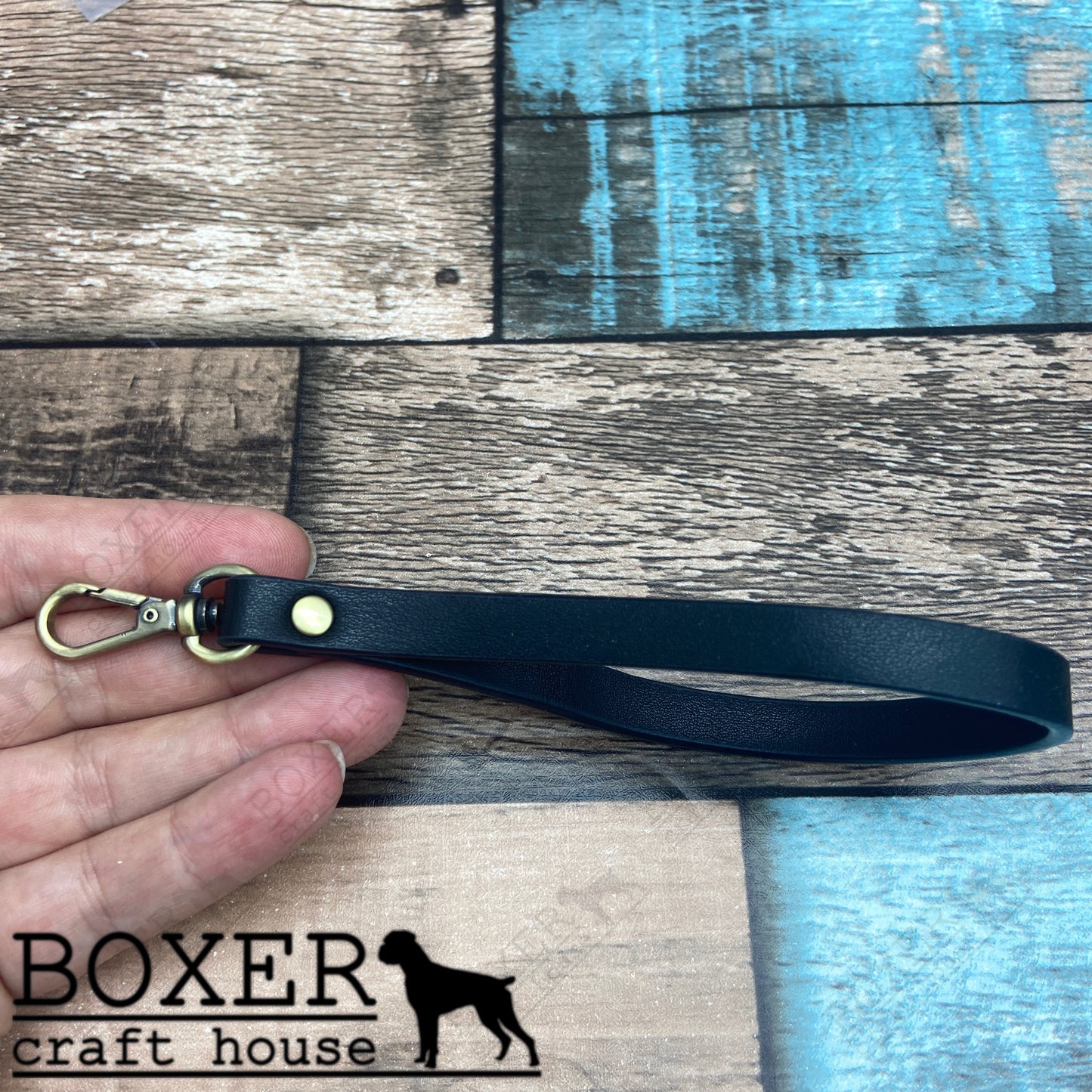 Black Wristlet Strap