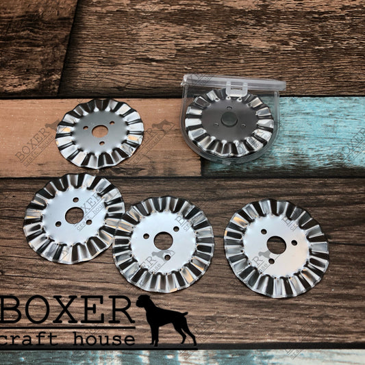 45mm Wavy Rotary Blade 10 Count