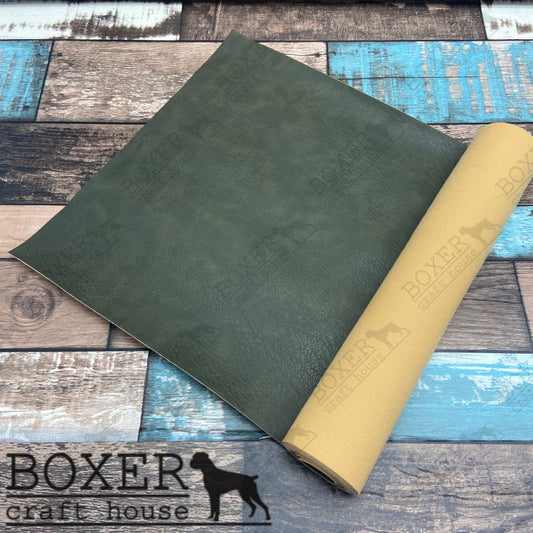 Olive Faux Leather