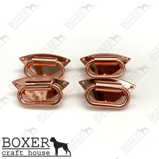 Strap Anchor -  Rose Gold 4pc