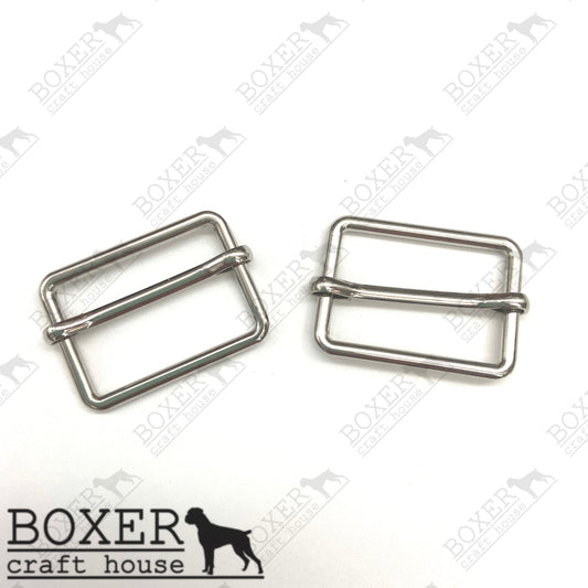 1" Adjustable Slider - Silver